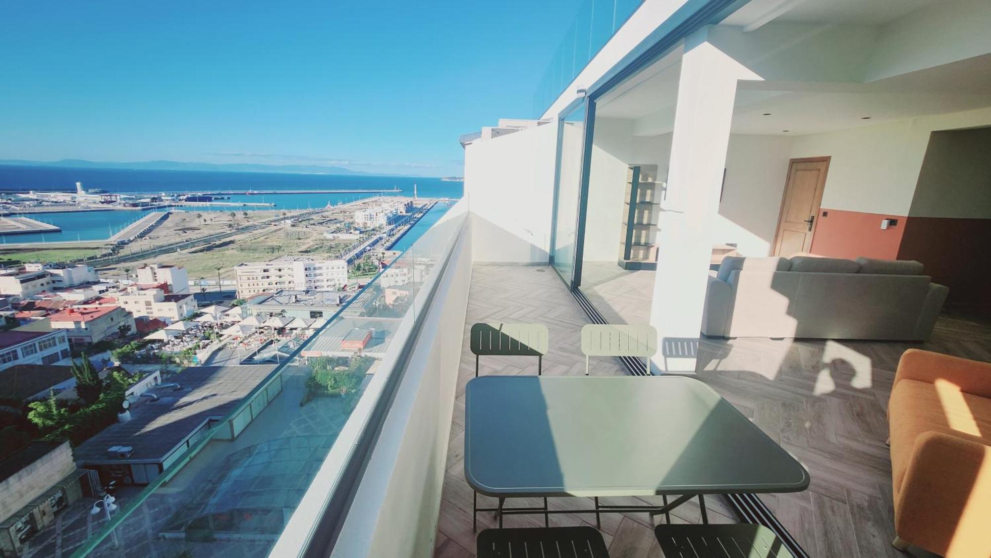 Appartement Vue Sur Mer Tanger Luaran gambar