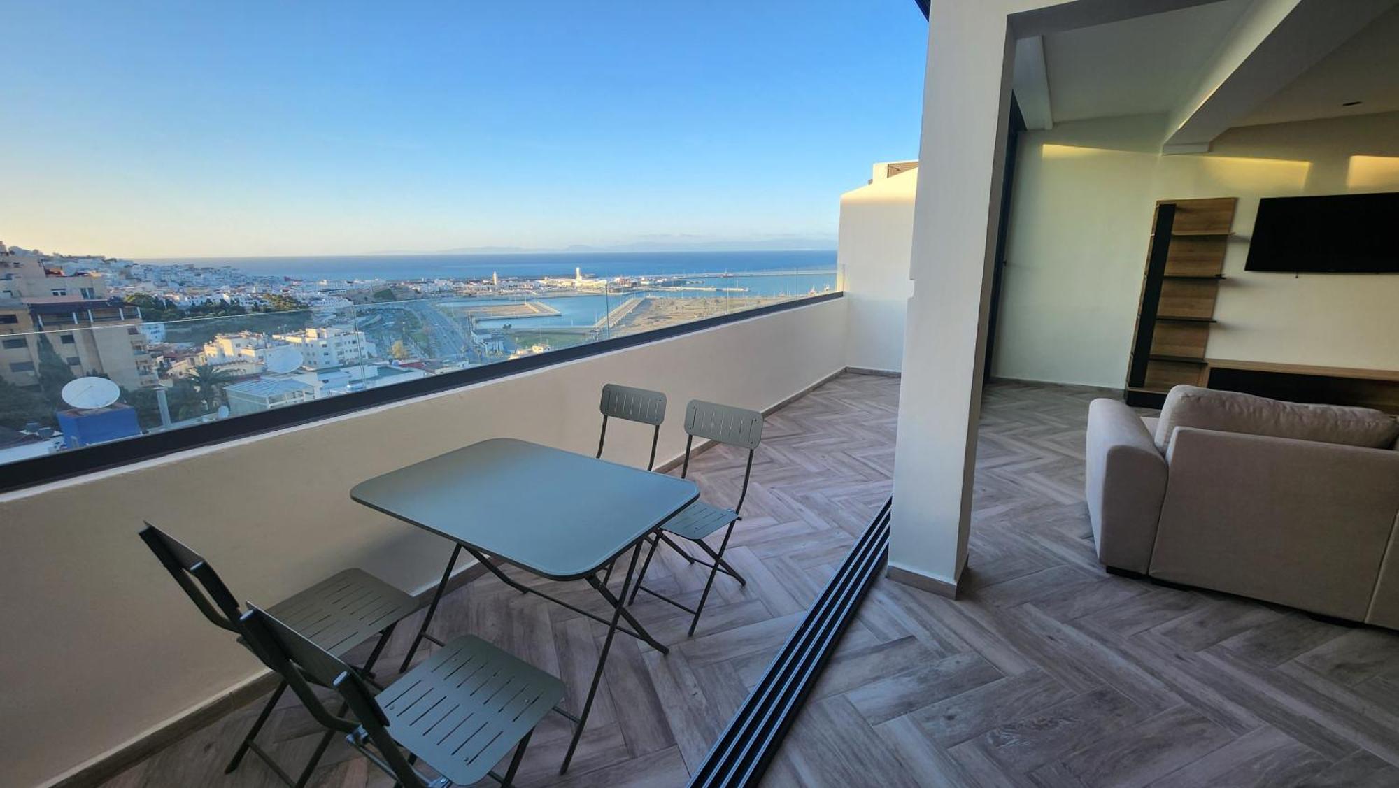 Appartement Vue Sur Mer Tanger Luaran gambar