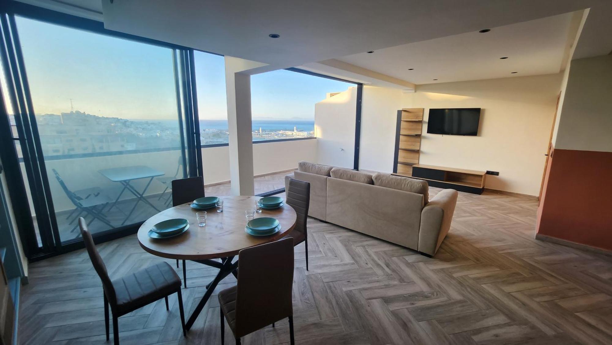 Appartement Vue Sur Mer Tanger Luaran gambar